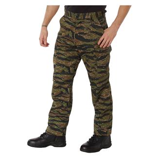 Men's Rothco Camo Tactical BDU Pants Tiger Stripe Camo