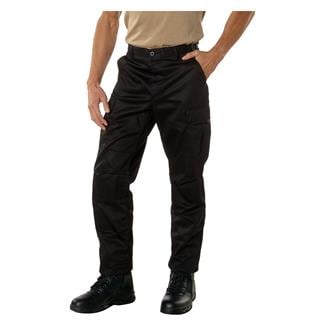 Men's Rothco Relax Fit Zipper Fly BDU Pants Black