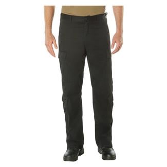 Men's Rothco Vintage Paratrooper Cargo Fatigue Pants Black