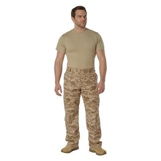 Men's Rothco Vintage Paratrooper Cargo Fatigue Pants Desert Digital Camo