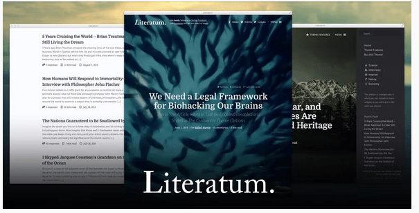 Literatum Blog Magazine Theme