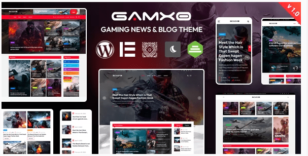 Gamxo Blog Magazine Theme