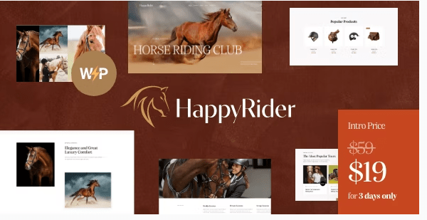 Happy Rider E-Commerce Theme