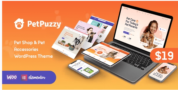 PetPuzzy E-Commerce Theme