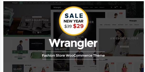 Wrangler E-commerce Theme Review : Fashion Store Multipurpose Responsive WooCommerce WordPress Theme