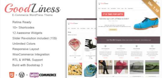 GoodLiness E-Commerce Theme