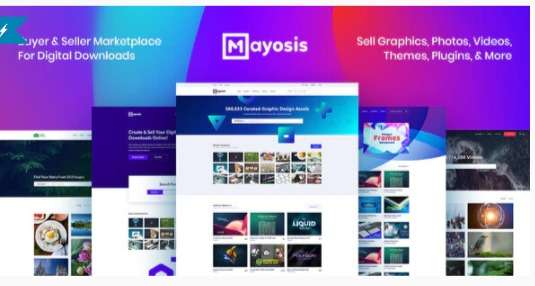 Mayosis E-Commerce Theme 