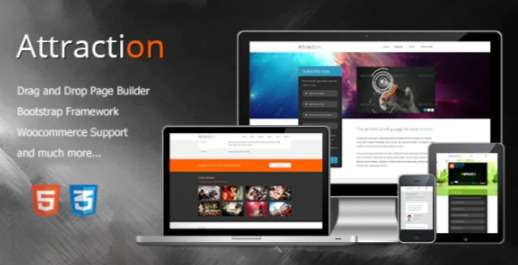 Attraction Responsive Technology Theme