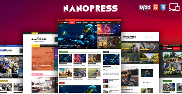 Nanopress Blog Magazine Theme 