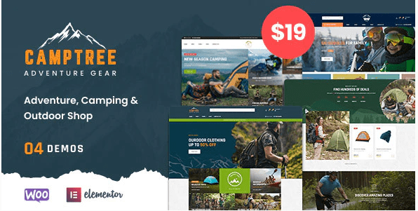 Camptree E-Commerce Theme