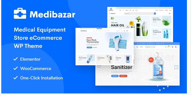 Medibazar E-Commerce Theme 