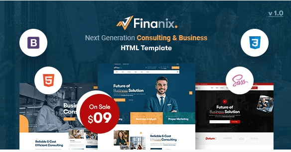 Finanix Corporate  Theme
