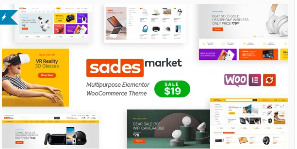 SadesMarket E-Commerce Theme