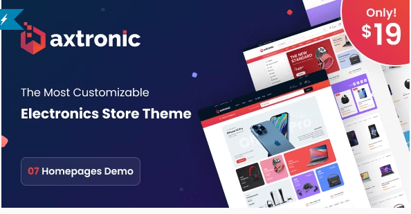 Axtronic E-Commerce Theme