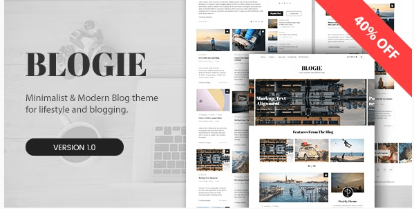 Blogie Blog Magazine Theme 