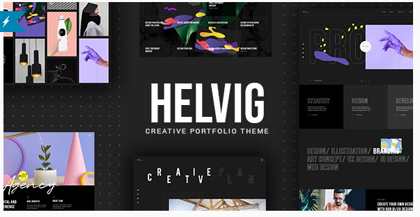 Helvig Creative Theme Review : Portfolio Theme