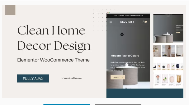 Decoraty E-Commerce Theme
