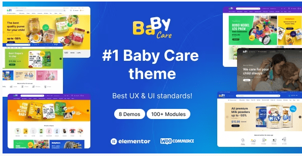 BabyCare E-Commerce Theme