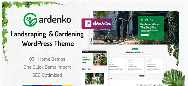 Gardenko Corporate Theme