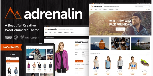 Adrenalin E-Commerce Theme