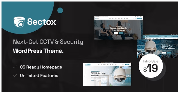 Sectox Corporate Theme