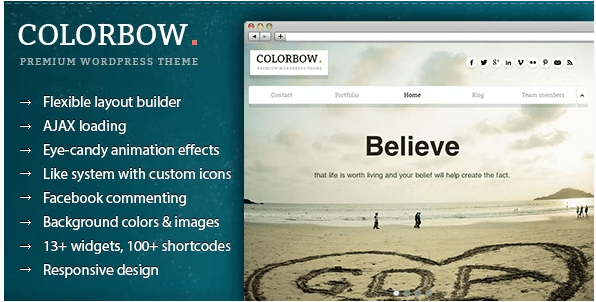 Colorbow Blog Magazine Theme