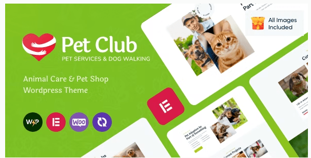 Pets Club Retail Theme