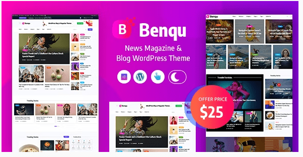 Benqu Blog Magazine Theme