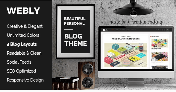 Webly Blog Magazine Theme