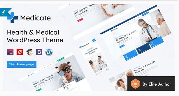 Medicate Retail Theme Review : Health & Medical WordPress Theme + RTL Ready
