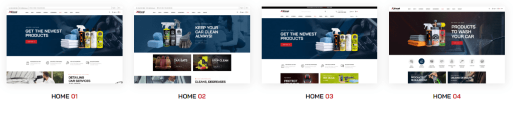 Xprocal E-Commerce Theme Review : Car Care WooCommerce Theme