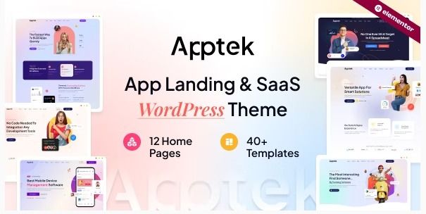 Apptek Technology Theme Review : App & SaaS Theme