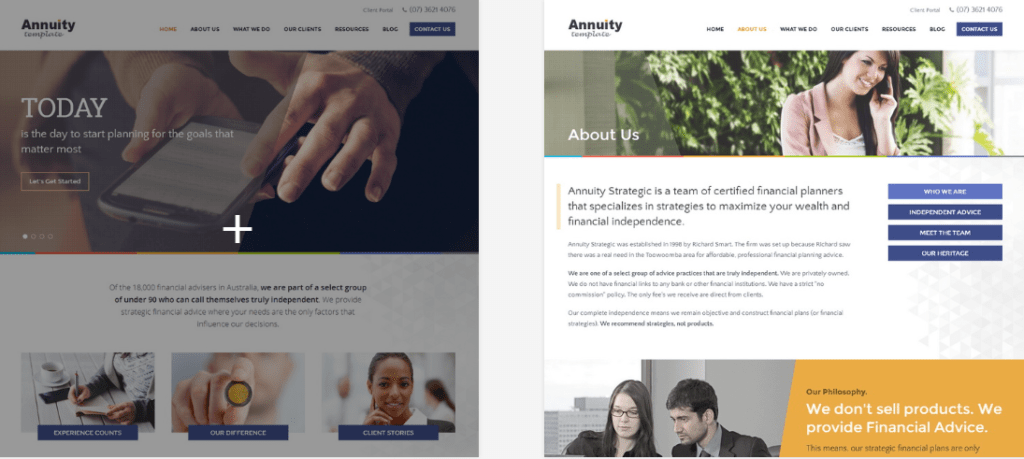 Annuity Corporate Theme Review : Financial Consulting Theme