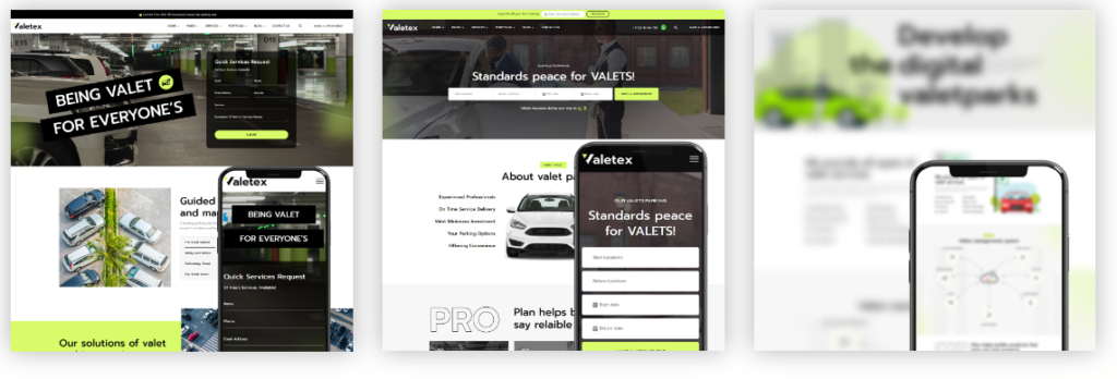 Valetex Corporate Theme Review : Valet & Parking Services 