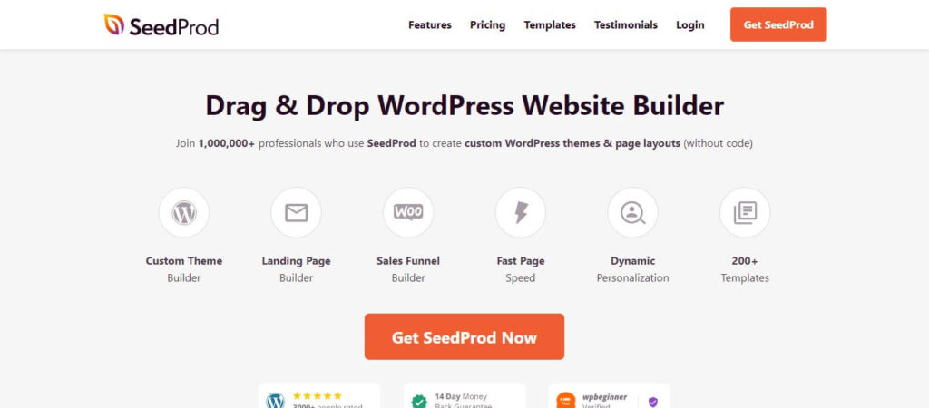 SeedProd Best WordPress Technology Themes