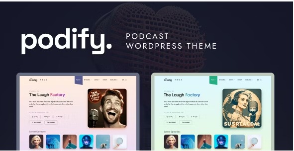 Podify Podcast WordPress Themes