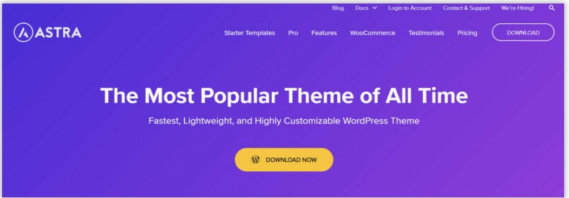 Astra Best WordPress Free Themes 