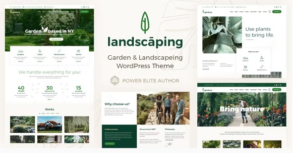 Landscaping Best WordPress Gardening Themes Of 2023