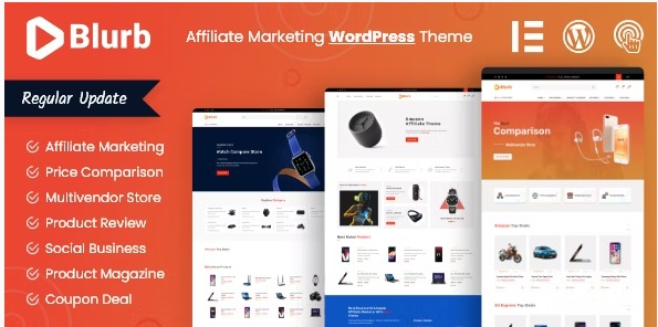 Blurb Best WordPress Affiliate Marketing Themes Of 2023