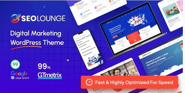 SEO Lounge Best WordPress Digital Marketing Themes Of 2023