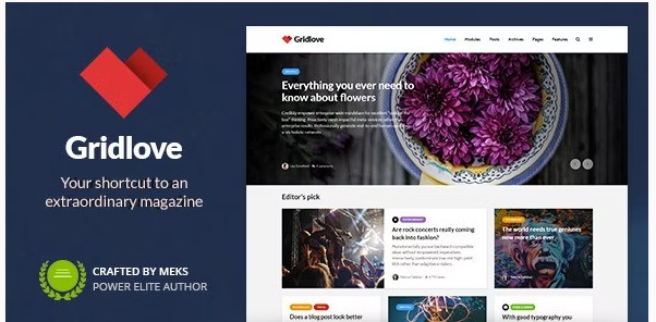 Gridlove Best WordPress Affiliate Marketing Themes Of 2023