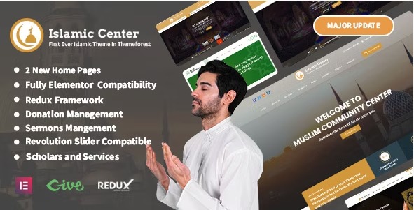 Islamic Center Best WordPress Islam Themes Of 2023