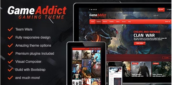 Game Addict Best WordPress Gaming Themes Of 2023