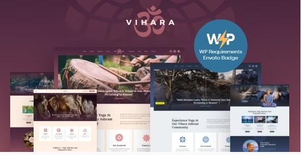 Vihara Best WordPress Temple Themes Of 2023