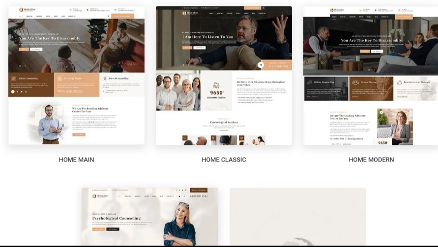 Medcaline Theme Features 