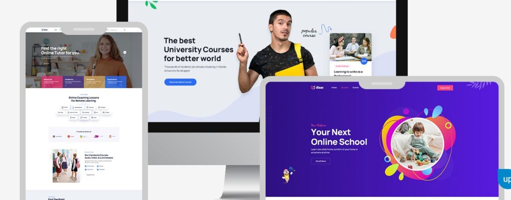 Dlear Education Theme Features 