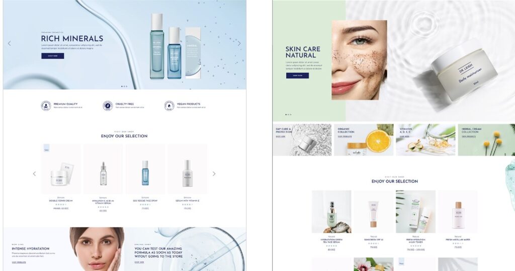Dr. Leigh E-Commerce Theme Features 