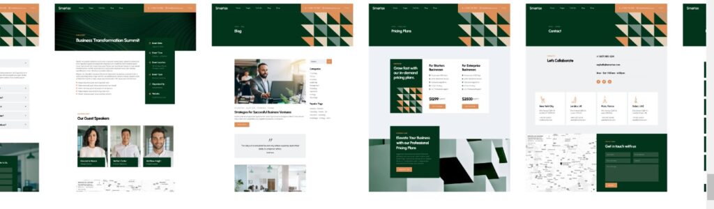 Smartax Corporate Theme Features 