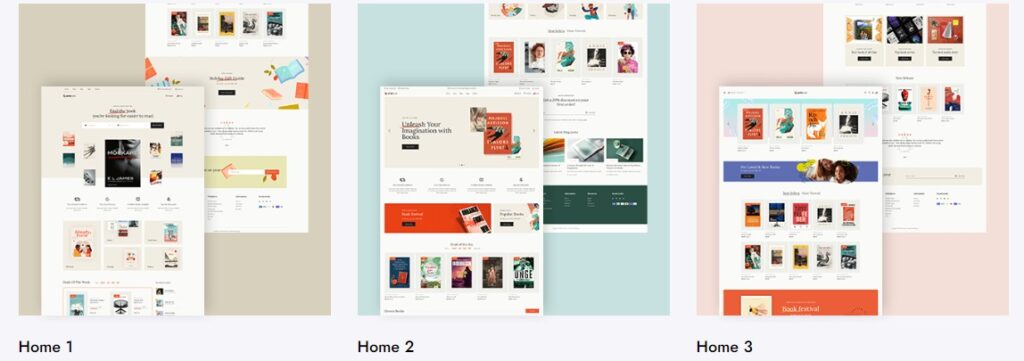 Oriobook E-Commerce Theme Features 