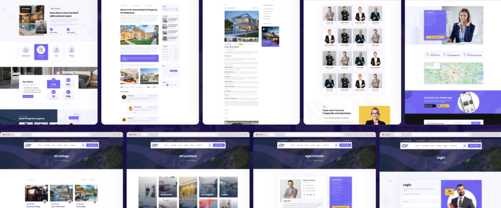 Homeco Real Estate Theme Features 